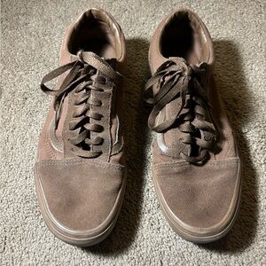 Vans Brown Suede Skateboarding Shoes Mens SIZE 10
